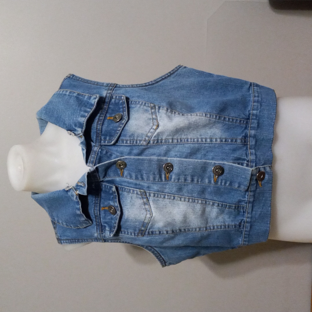 Boy meets girl Jean vest